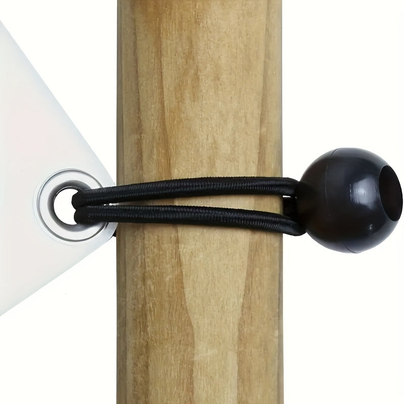 10 dona Naylon Bungee Tasmalar va Plastik Qo'llar bilan sayohat uchun chodir kliplar