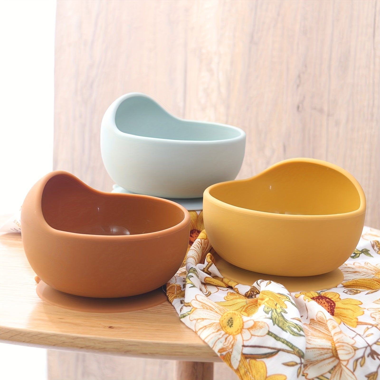 Baby Feeding Bowl Silicone Durable Food Grade Non-Toxic for Babies and Toddlers