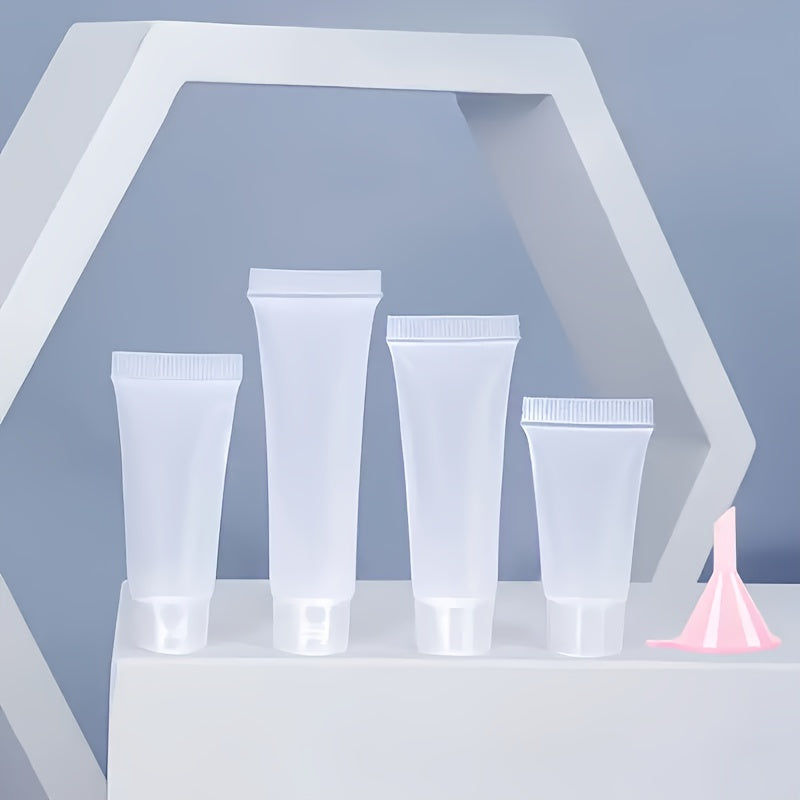 Travel Bottles Set 20ml to 100ml Plastic Containers for Shampoo and Body Wash