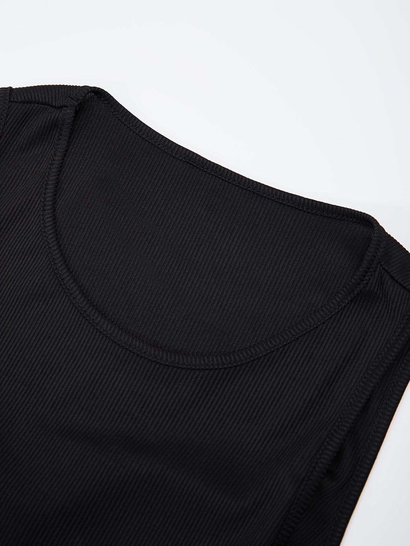 Yevropa va Amerika tez modaiga e'tibor bering, ayollar uchun bir rangli yengsiz yozgi ko'ylaklar.