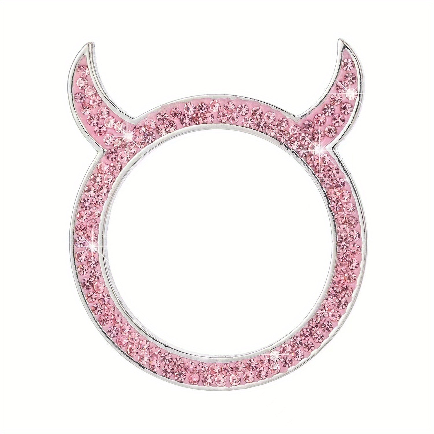 Кольцо для украшения интерьера автомобиля, запуск одной кнопкой, маленький демон, гудок, автостикер, подарок