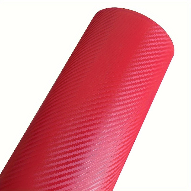 Avtomobil uchun qora karbon tolasi vinil qoplama 50cmx300cm 3D Havo chiqarish pufagi