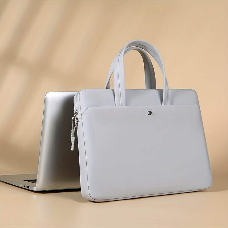 Large Capacity Waterproof Nylon Laptop Bag for Office School and Travel