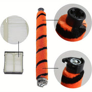 Shark NZ801UK changyutgichi uchun almashtirish qismlari, jumladan asosiy rolik cho'tkasi, yuqori samarali filtr va ko'pik filtrlar.