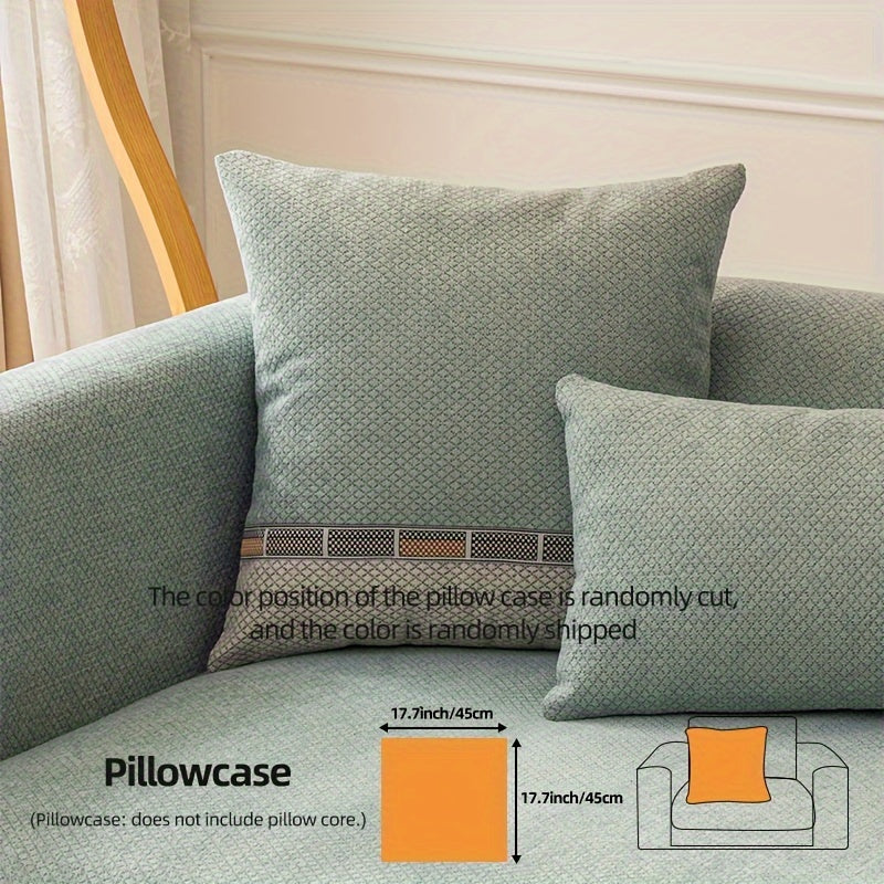 Bohemian Diamond Chenille Sofa Cover Pet-Friendly Non-Slip Protector for Home Decor