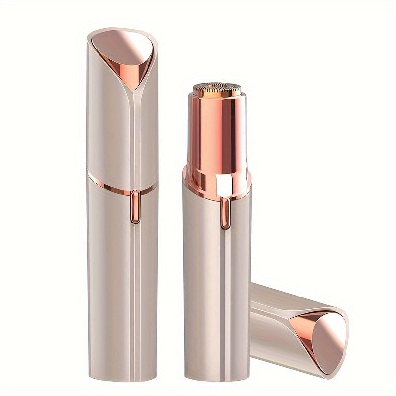 Women Painless Facial Hair Remover USB Rechargeable Eyebrow Razor