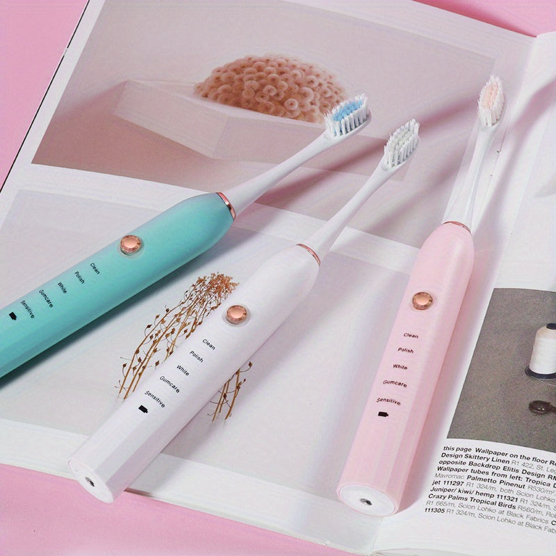 Электрическая зубная щетка для пар, выпускной подарок, батарея не входит