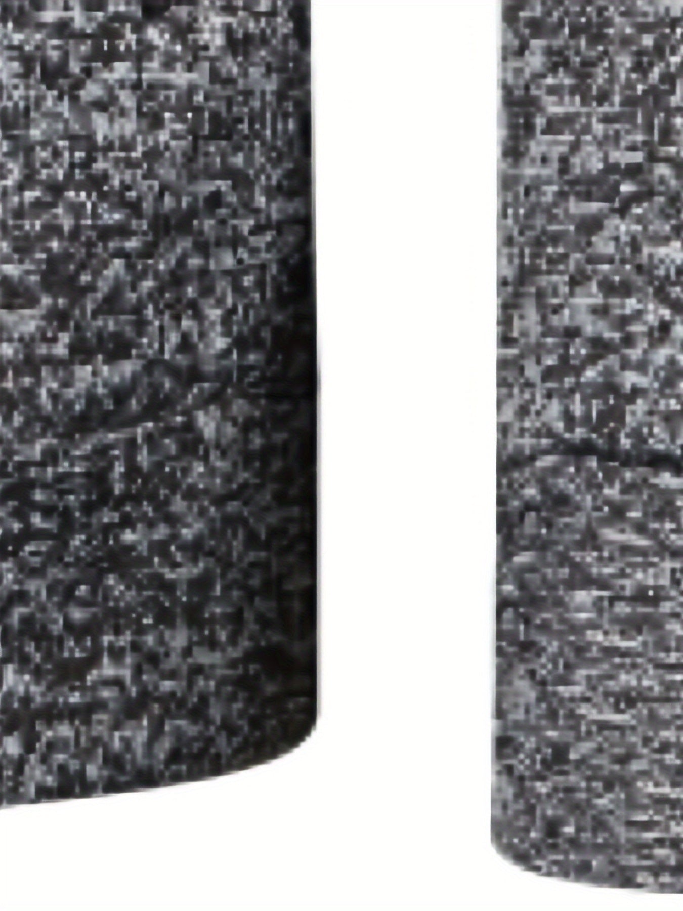 Men's Zip-Up Cardigan Sweater for Fall Winter Solid Knit High Neck Skinny Polyester