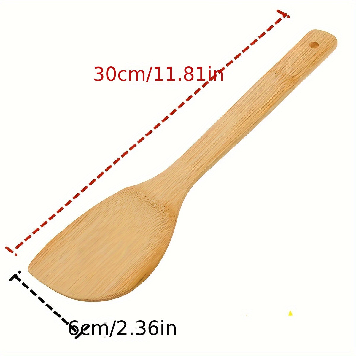 Bamboo Wood Spatula Non-Stick Cooking Kitchen Utensil