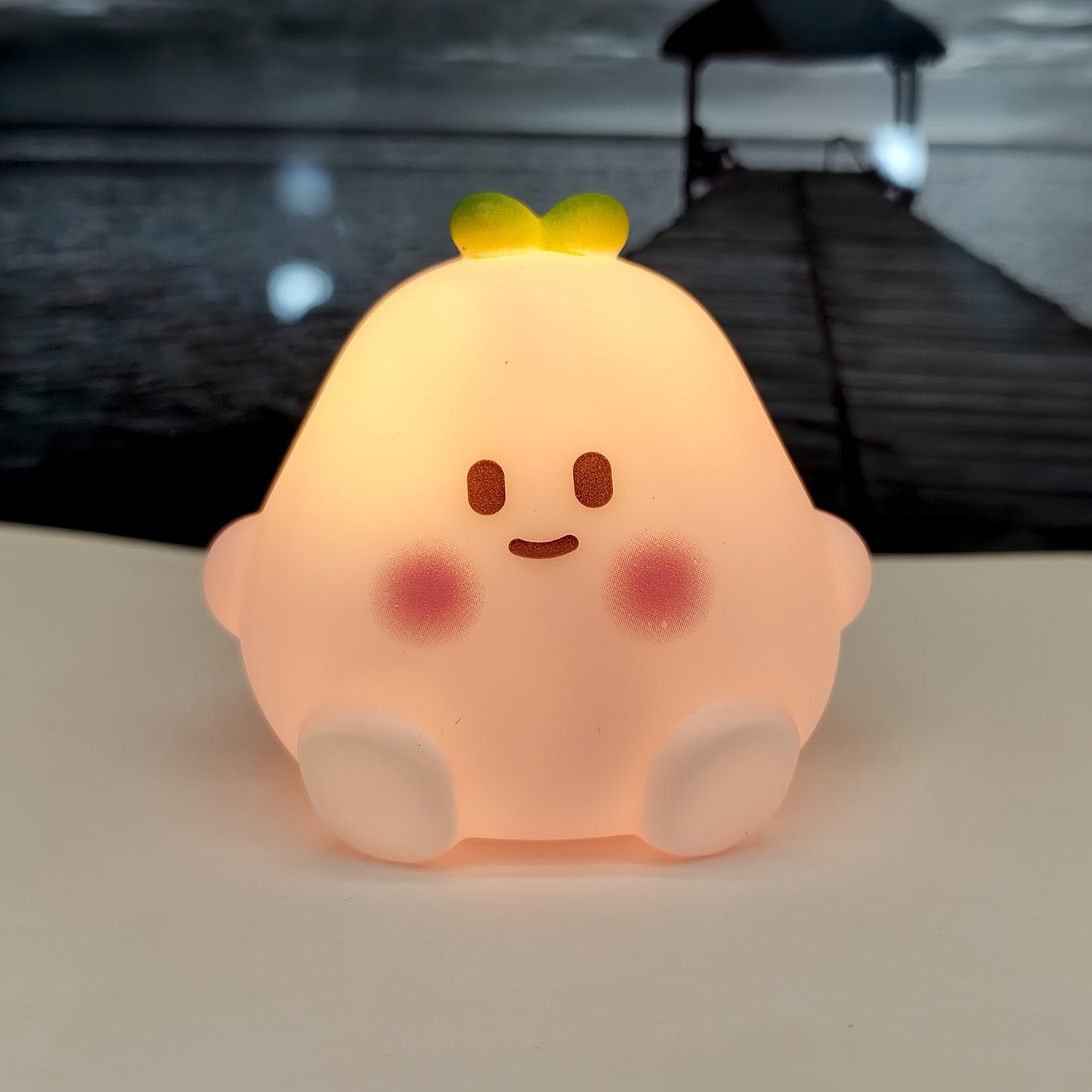 Night Light for Nursery and Bedroom Battery-Operated Toggle Switch Compact