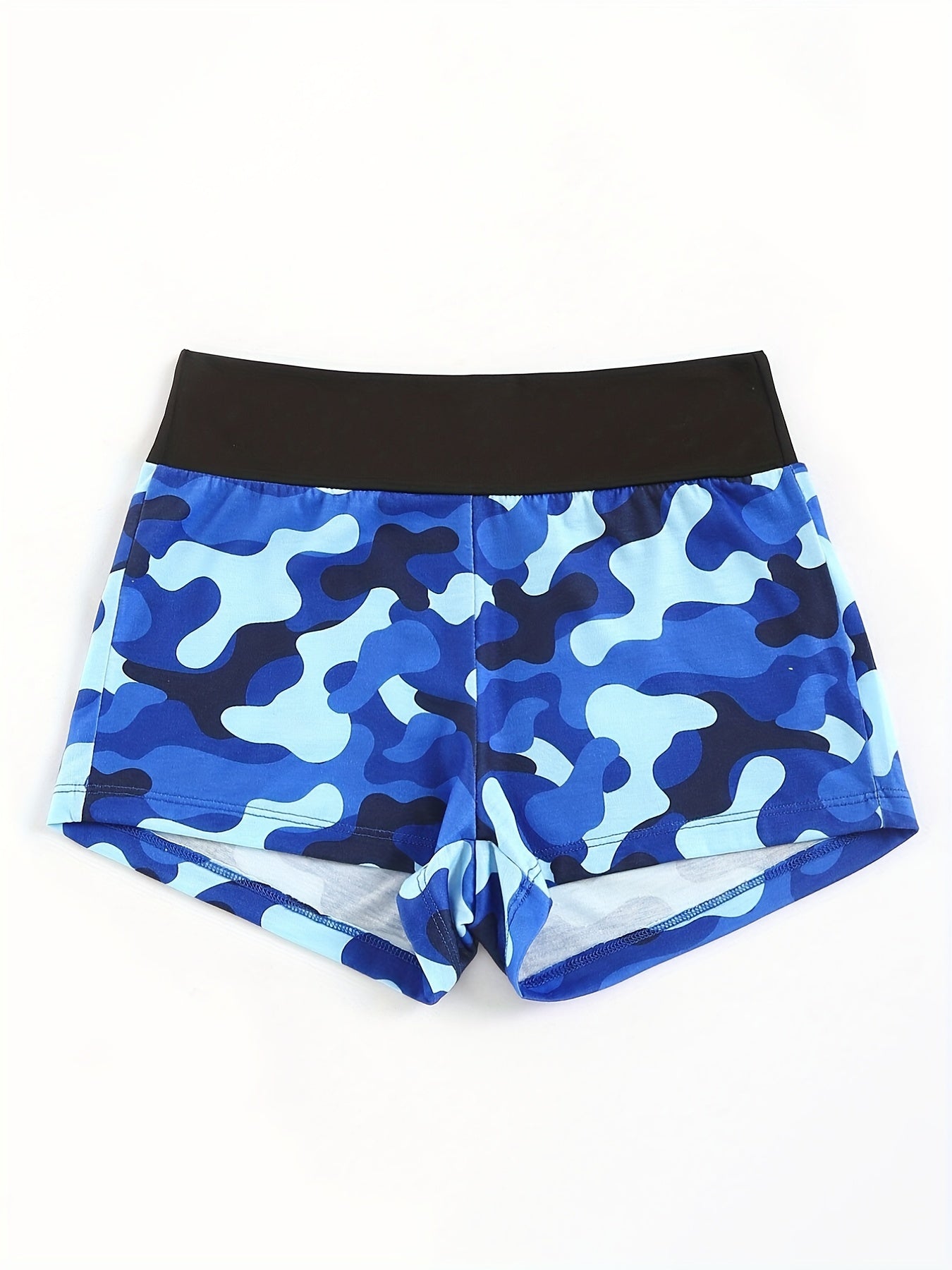 Elastik belbog'li rangli lounge shortlari, ayollar uchun dam olish va uyqu kiyimlari uchun mukammal.