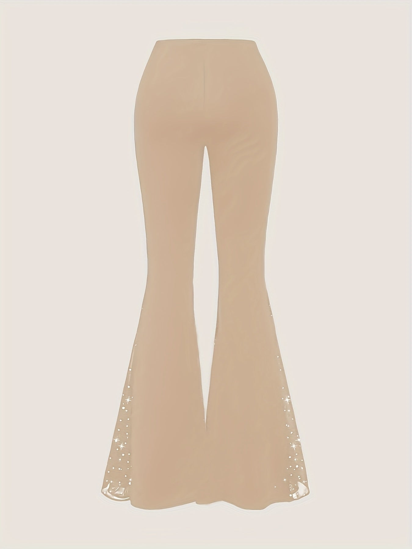 Women's Plus-Size Solid Flared Pants 3-Pack Spring Summer Fashion