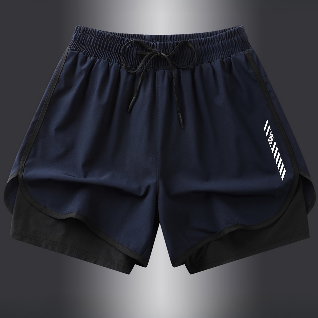 Men's Sports Shorts Breathable Quick-Dry Polyester Elastane Lightweight Stretch Training Running Basketball