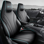 Universal Car Seat Covers Set for 5-Seater Vehicles with Foam Padding