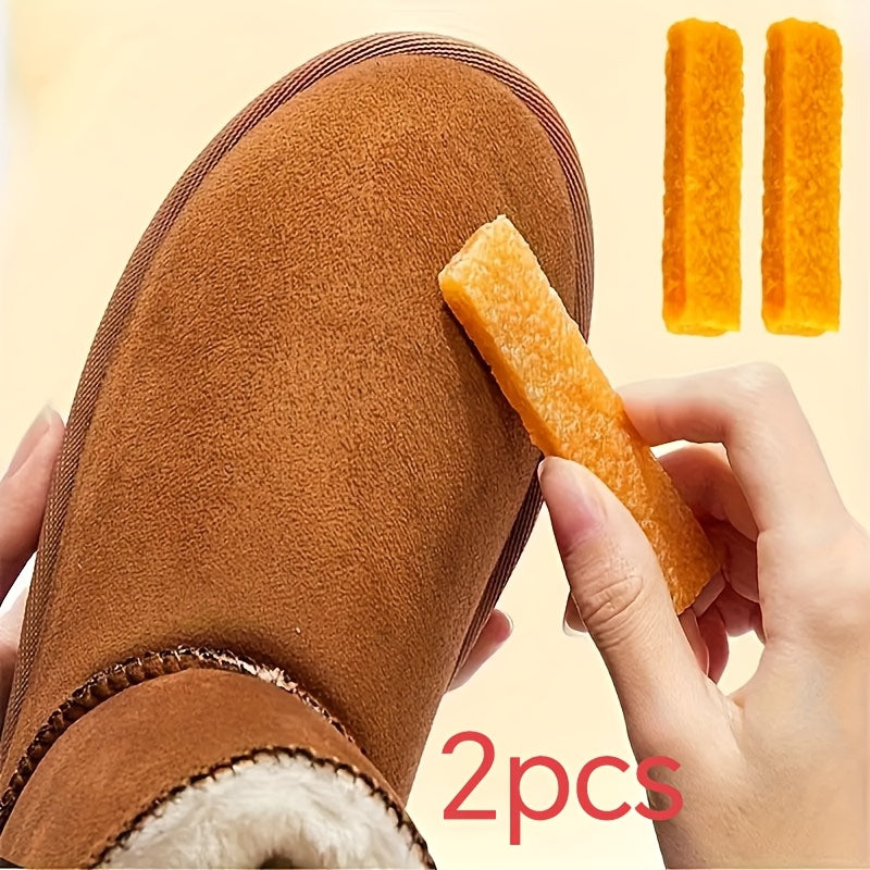 Shoe Cleaning Kit 1/2/3/4pcs Suede Faux Leather Shoe Care Set