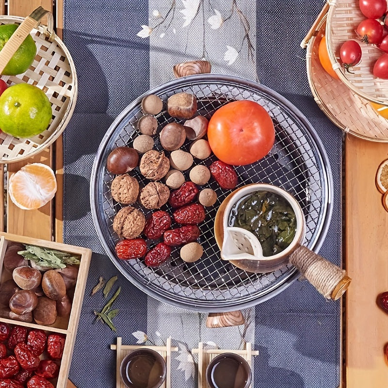 Stainless Steel BBQ Grill Set for Outdoor Cooking, Non-Stick, BPA-Free