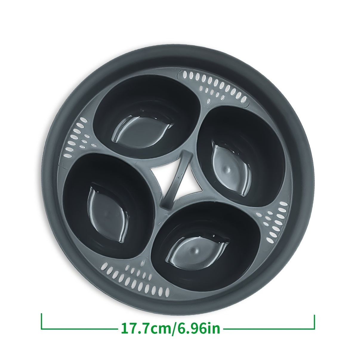Новый 4-в-1 пароварка для яиц для моделей TM5 и TM6 - изготовлена из пищевого PP, без PFOA и безопасна для посудомоечной машины - идеально подходит для завтраков, закусок и десертов - оснащена многоуровневым дизайном в элегантном черном цвете