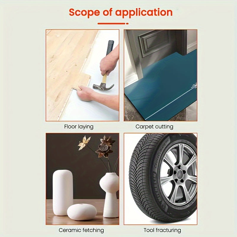 Plastic Contour Gauge with Lock, Adjustable Profile Tool for Woodworking