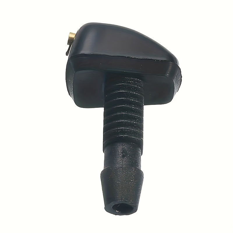 2 шт. регулируемых латунных насадок для омывателя ветрового стекла, прочный пластик, легкая установка