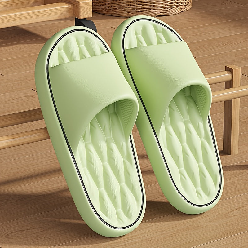 Black EVA Slides Non-Slip Indoor Outdoor Casual Beach Comfortable