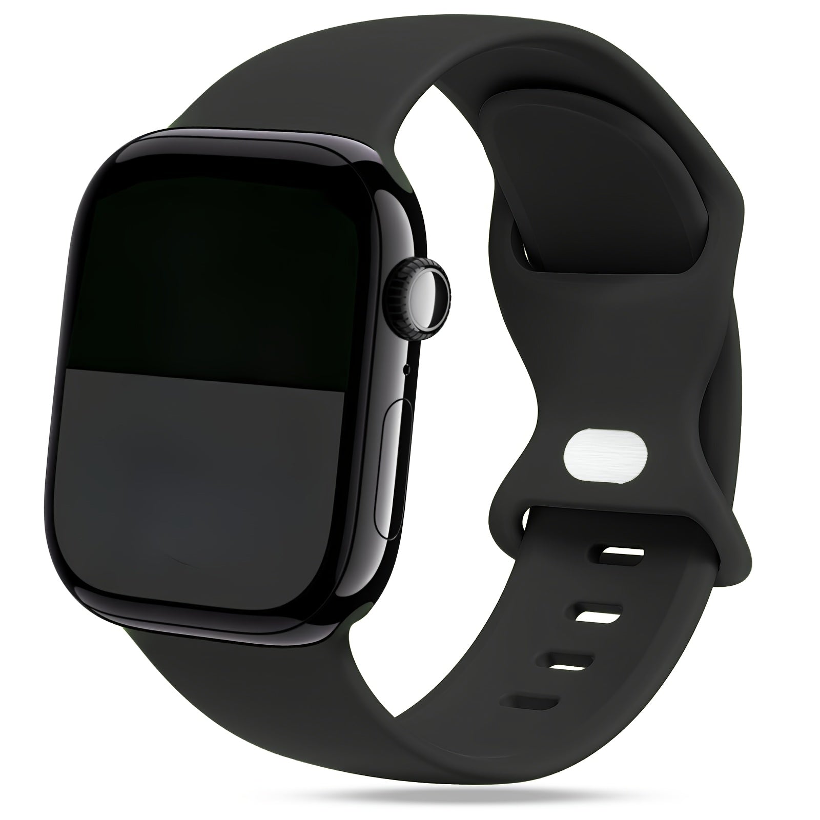 Correa de silicona resistente al agua para reloj deportivo compatible con Apple Watch Series 1-10 SE Ultra Ultra 2, correa ajustable para hombres y mujeres