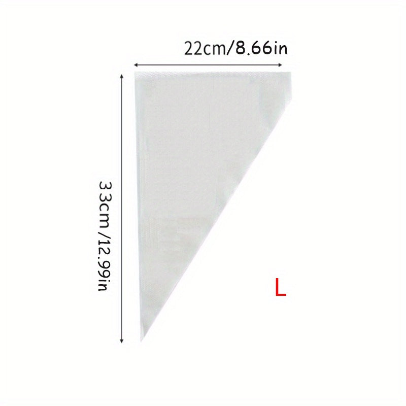 Disposable Piping Bags 50/100/200pcs Icing Fondant Cake Decorating Supplies