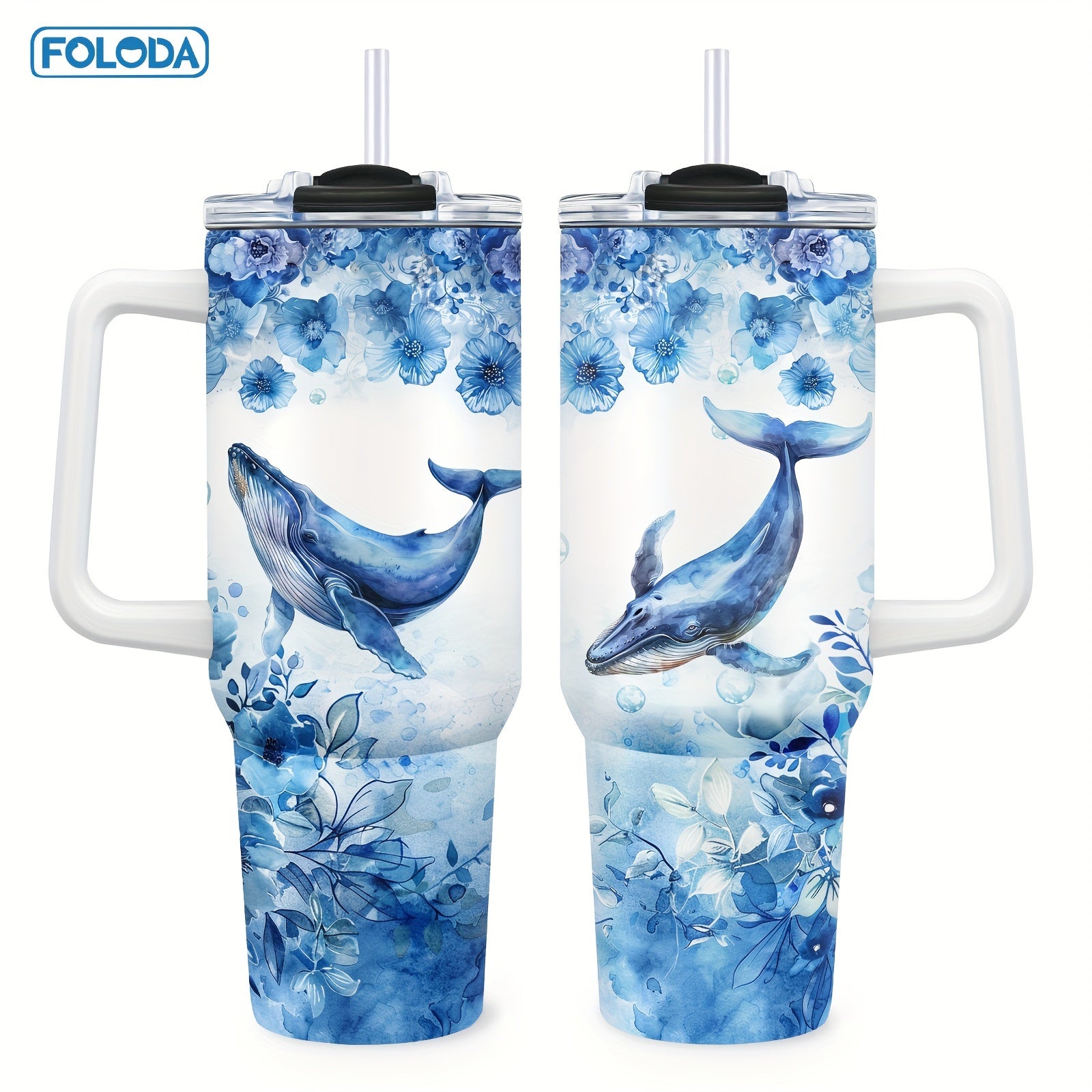 Stainless Steel Travel Mug with Sea Turtle Design for Women