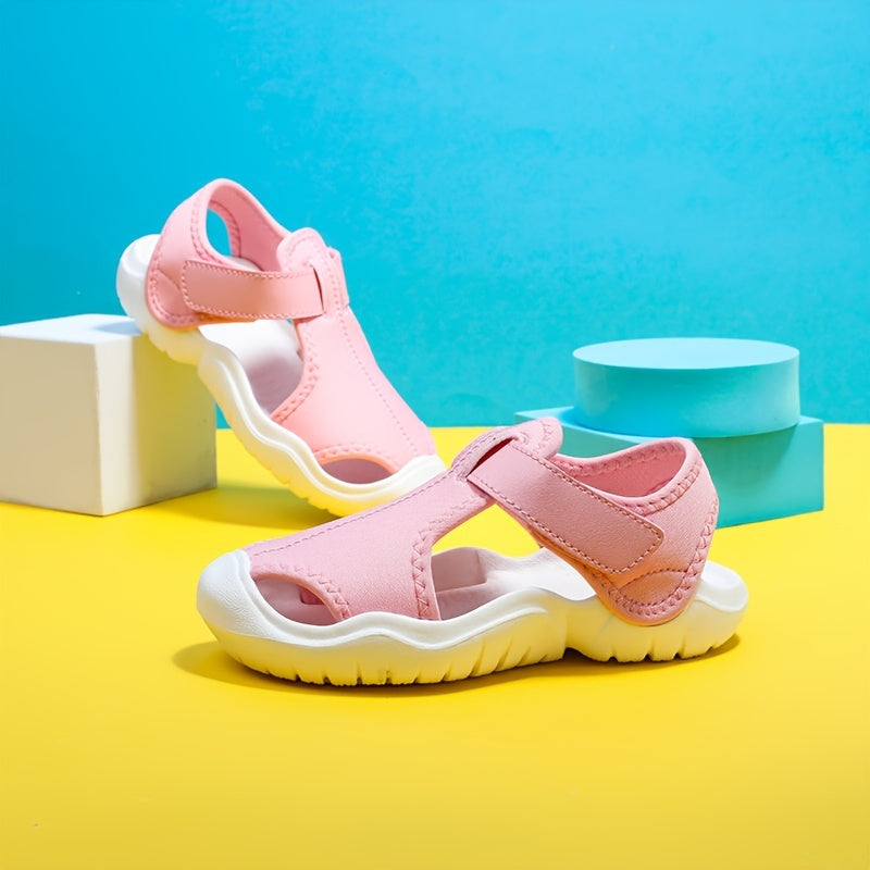 Kids' Cartoon Sandals for Boys and Girls Lightweight Flexible Sole Casual Outdoor Shoes