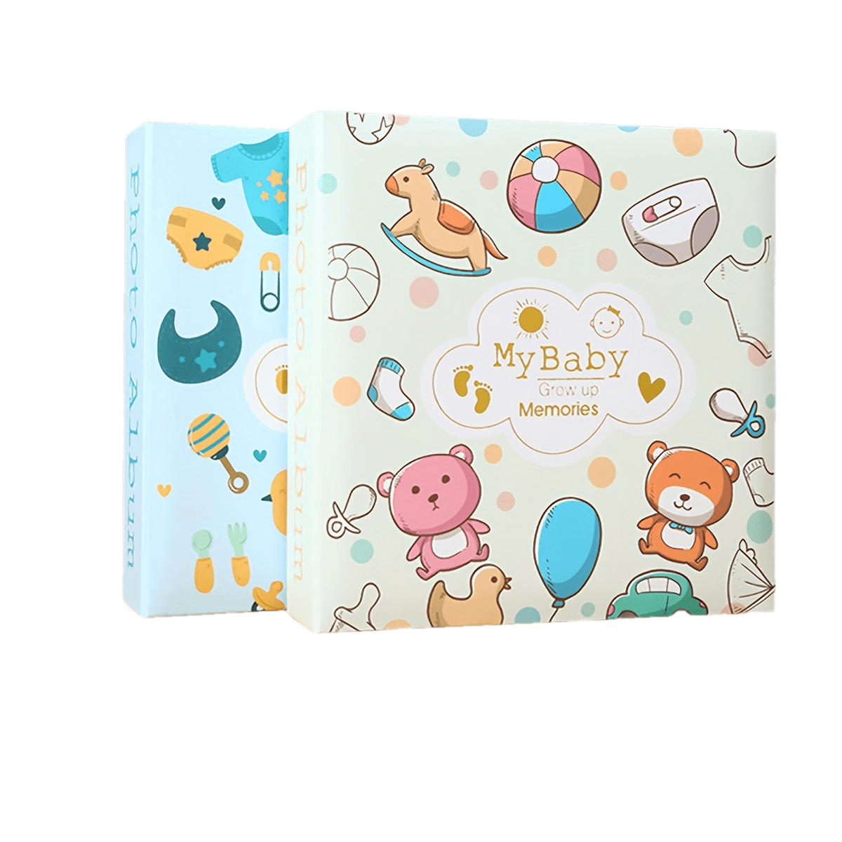 Фотоальбом с ручной записью и вставкой из бумаги с плоским задником, 200 карманов, размер 15,24 см