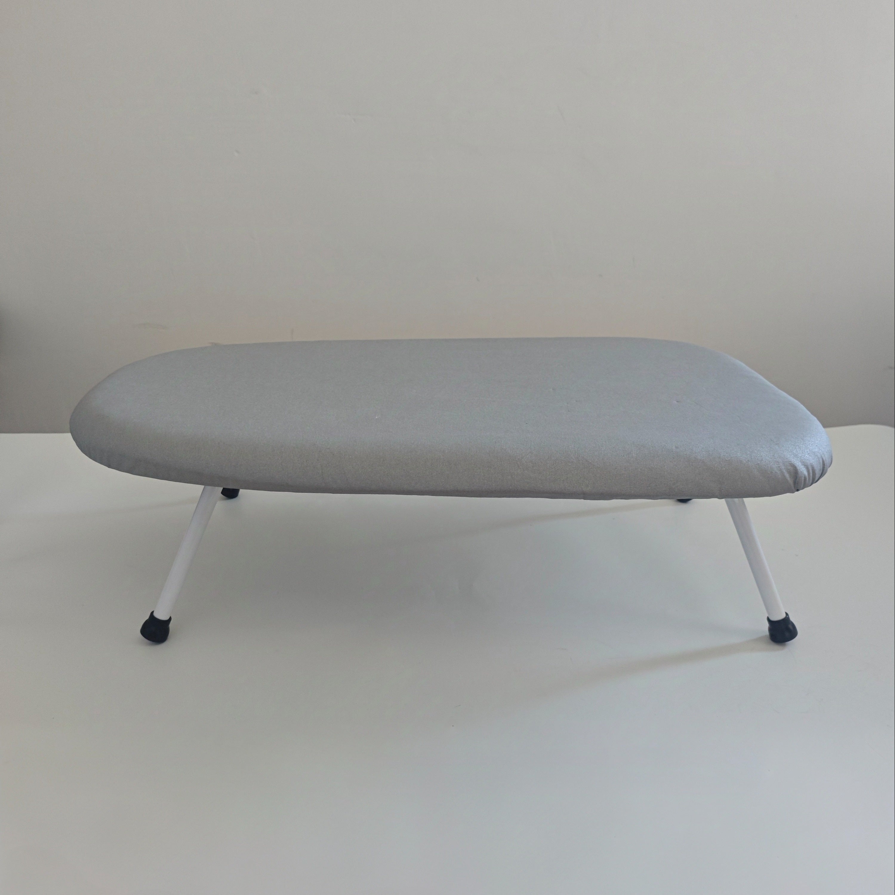 Plastic Plaid Ironing Board with Table Function, Foldable Clothes Stand