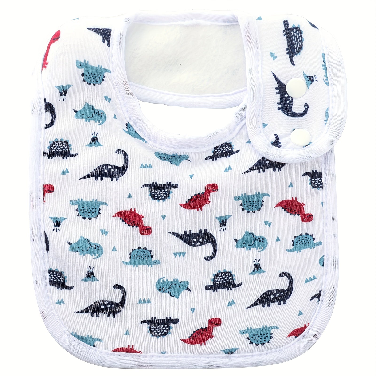 Set of 5 Soft Absorbent Baby Bibs for Drooling, 0-36 Months, Gift Set