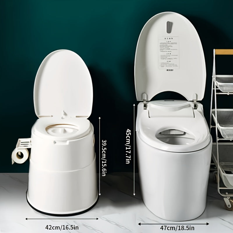 Portativ ajraladigan lager uchun hojatxona, RV, piyoda sayohat, baliq ovlash, chodirlarga