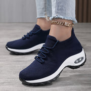Ayollar uchun kundalik sport poyabzali nafas oladigan yurish sneakerslari
