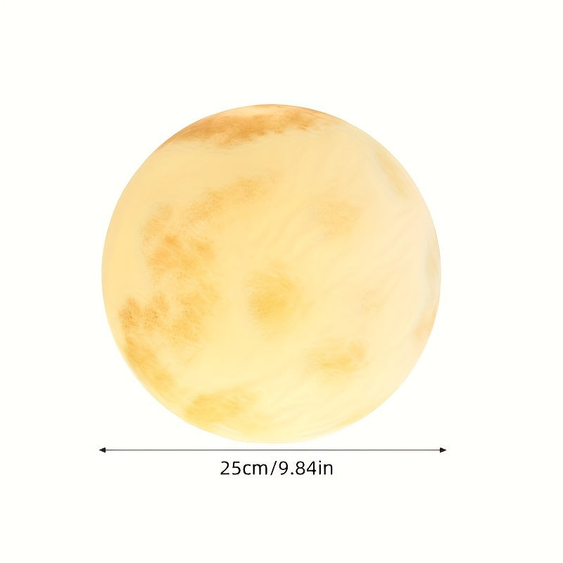 Luces de luna LED alimentadas por energía solar para jardín exterior patio con control remoto