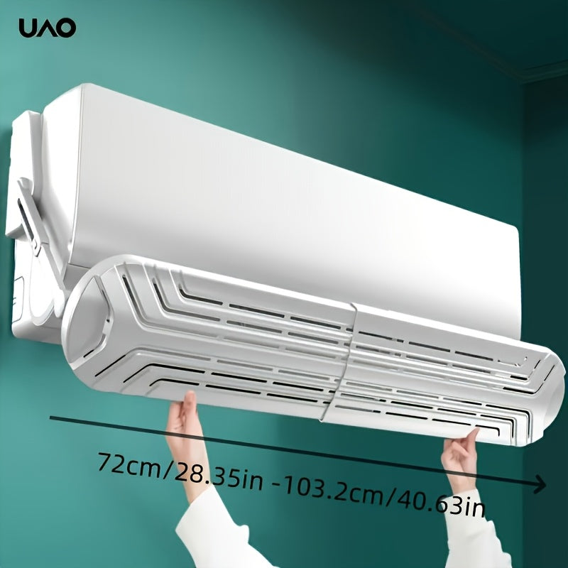 Universal Wall-Mounted Air Conditioner Sunshade Plastic Wind Deflector Energy-Efficient Cold Air Guide