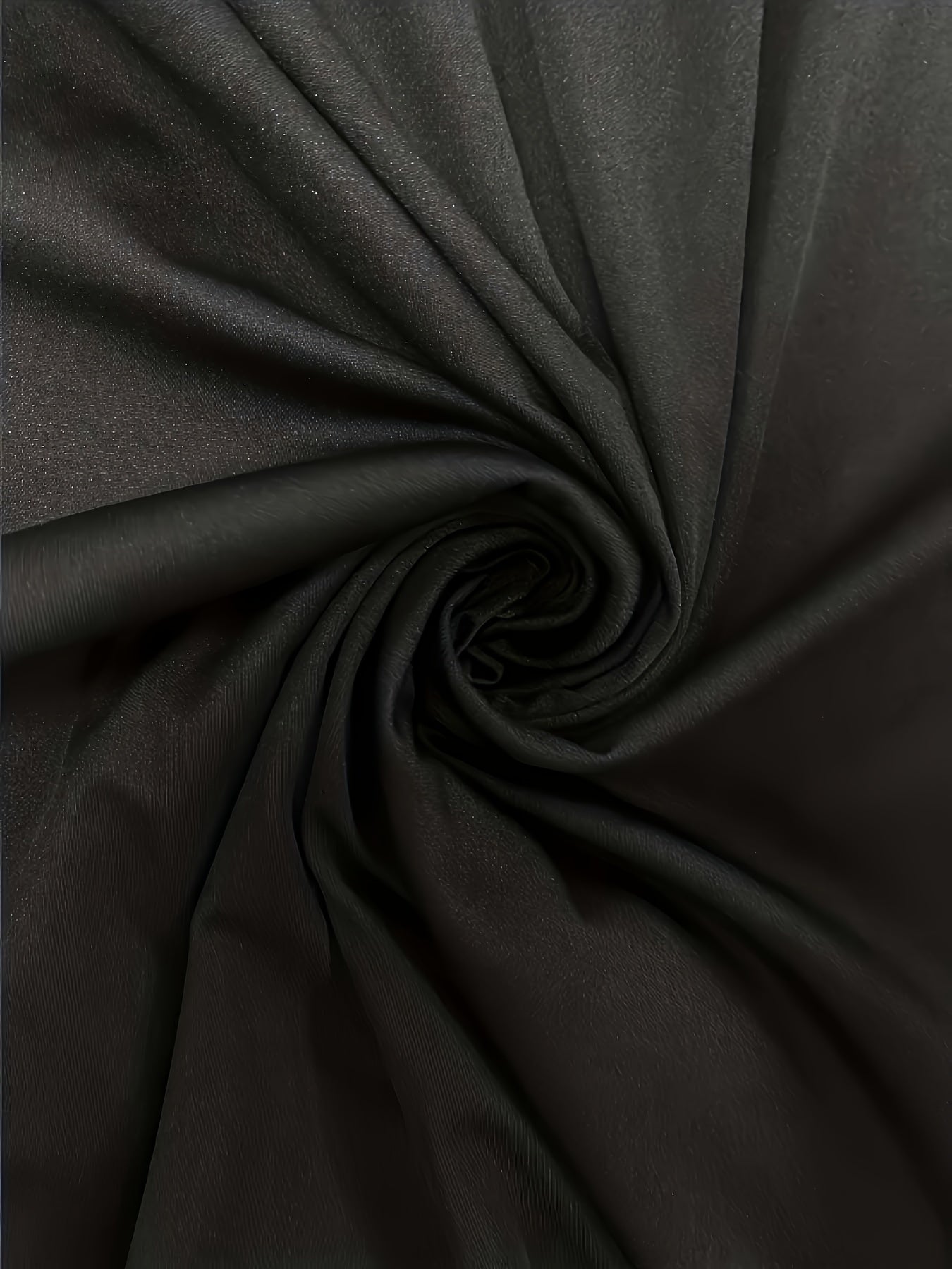 Pantalones de pierna recta de talla grande, poliéster, punto, color sólido, primavera, otoño