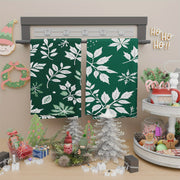Two Pieces Christmas Kitchen Towels 18x26 Inch Soft Tea Towels for Holiday Decor