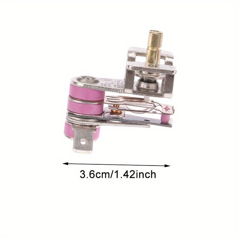 Electric Oil Heater with Thermostat Adjustable Temperature Control Switch White or Purple