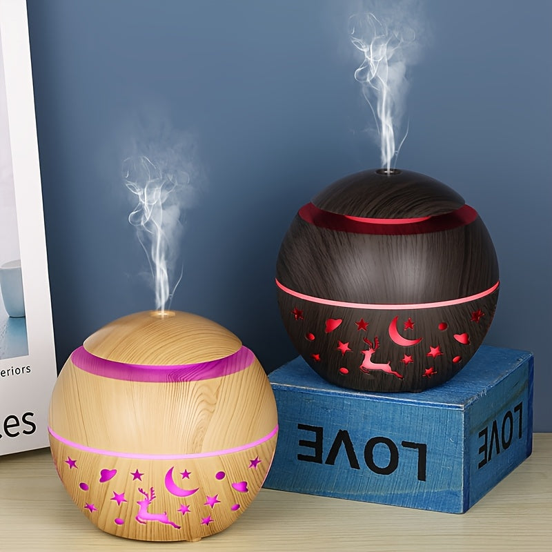 Portable Plastic Humidifier for Office and Home Quiet Mist Diffuser