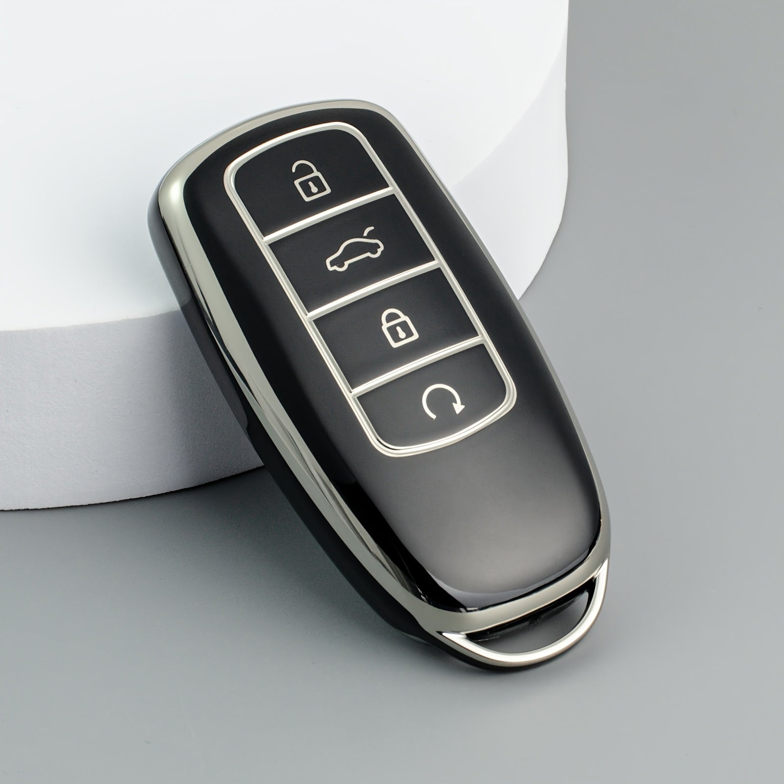 Car Key Fob Cover TPU Shell Key Case for SUV Universal Protector