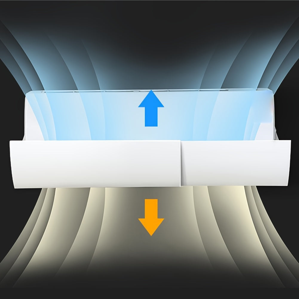 Air Conditioner Cover Deflector Windshield Baffle No Power Easy Install