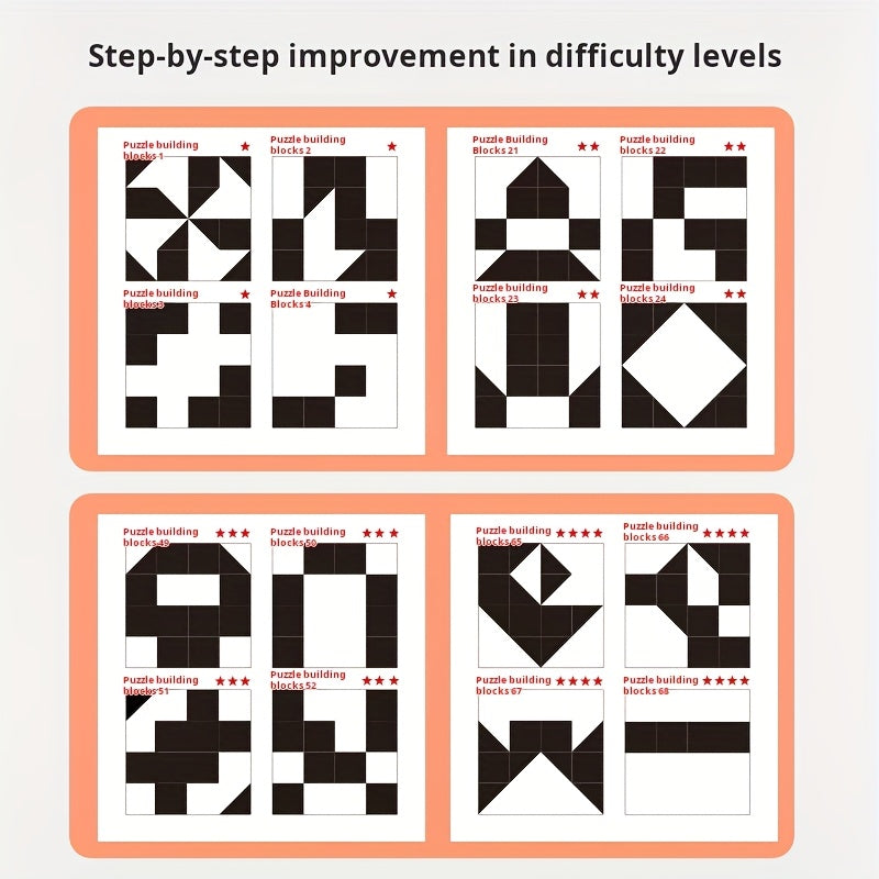 Образовательные строительные блоки для детей от 3 лет, портативные, устойчивые к царапинам, смешанные цвета