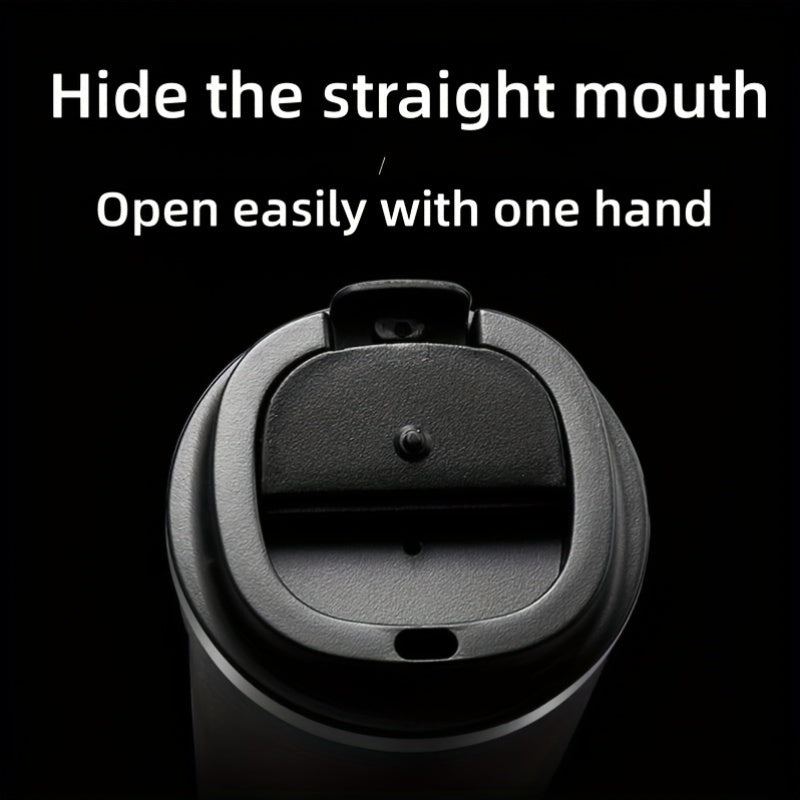 Taza de viaje de acero inoxidable 12.85oz 17.25oz aislada a prueba de fugas caliente y fría