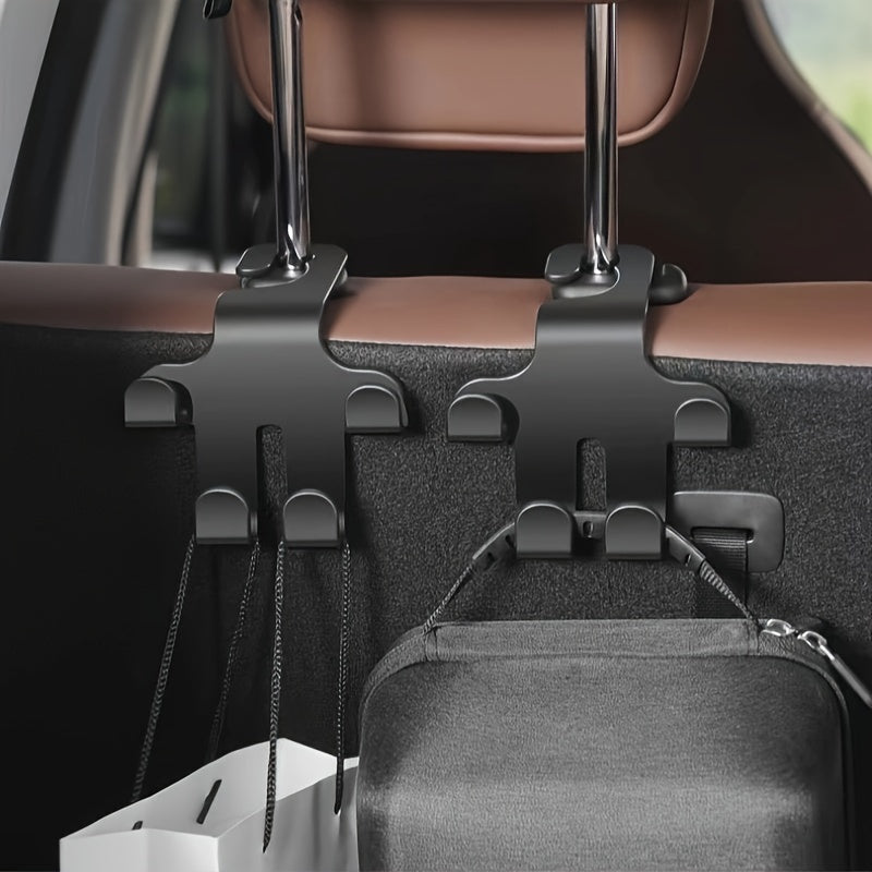 Universal ABS Car Seat Hook Hanger for Storage and Phone Holder