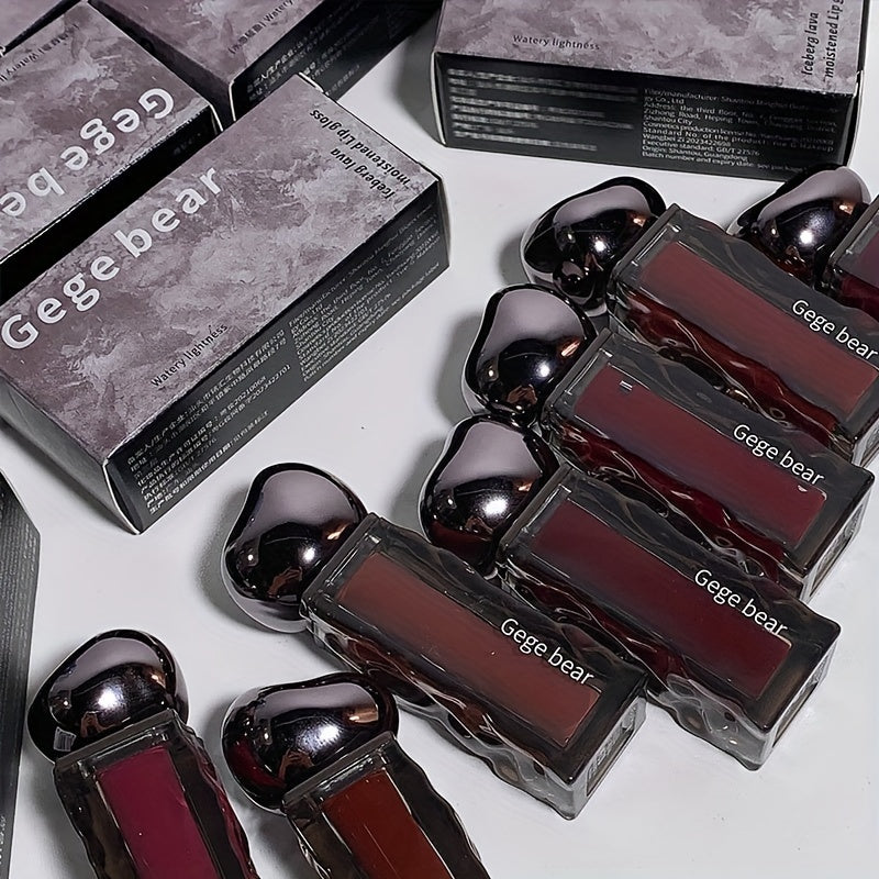 Ayol lab bo'yog'i Suvli Yaltirashli Namlantiruvchi yopishmaydigan lab makiyaji