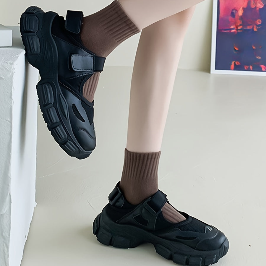 Women’s Solid Ribbed Crew Socks 6 Pairs Short Knit Polyester Hosiery