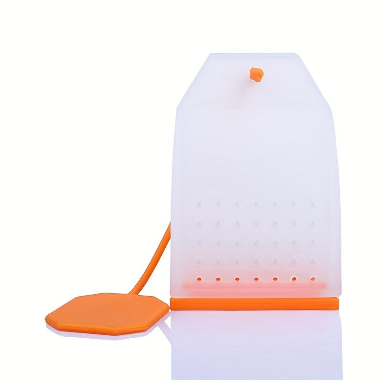 Silicone Tea Infusers Set of 6 Reusable Loose Leaf Tea Bags with Long Rope