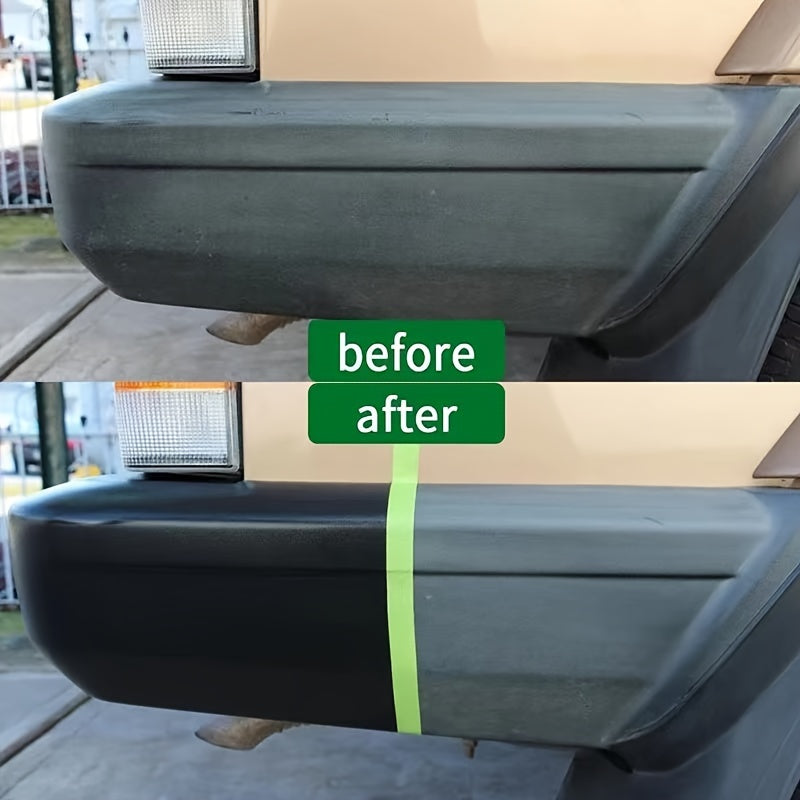 1 dona avtomobil rezina va plastmassa ta'mirlash agenti, ichki va tashqi uchun bardoshli yaltiroq oshiruvchi