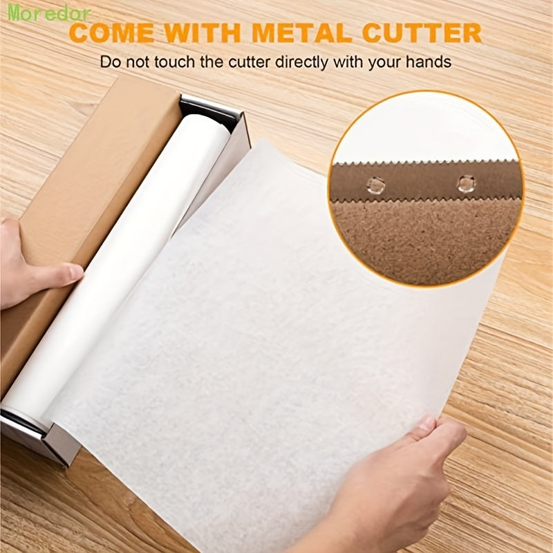 Bir unbleached pishirish qog'ozi rulosi (30.48cm) ko'p maqsadli oshxona uchun.