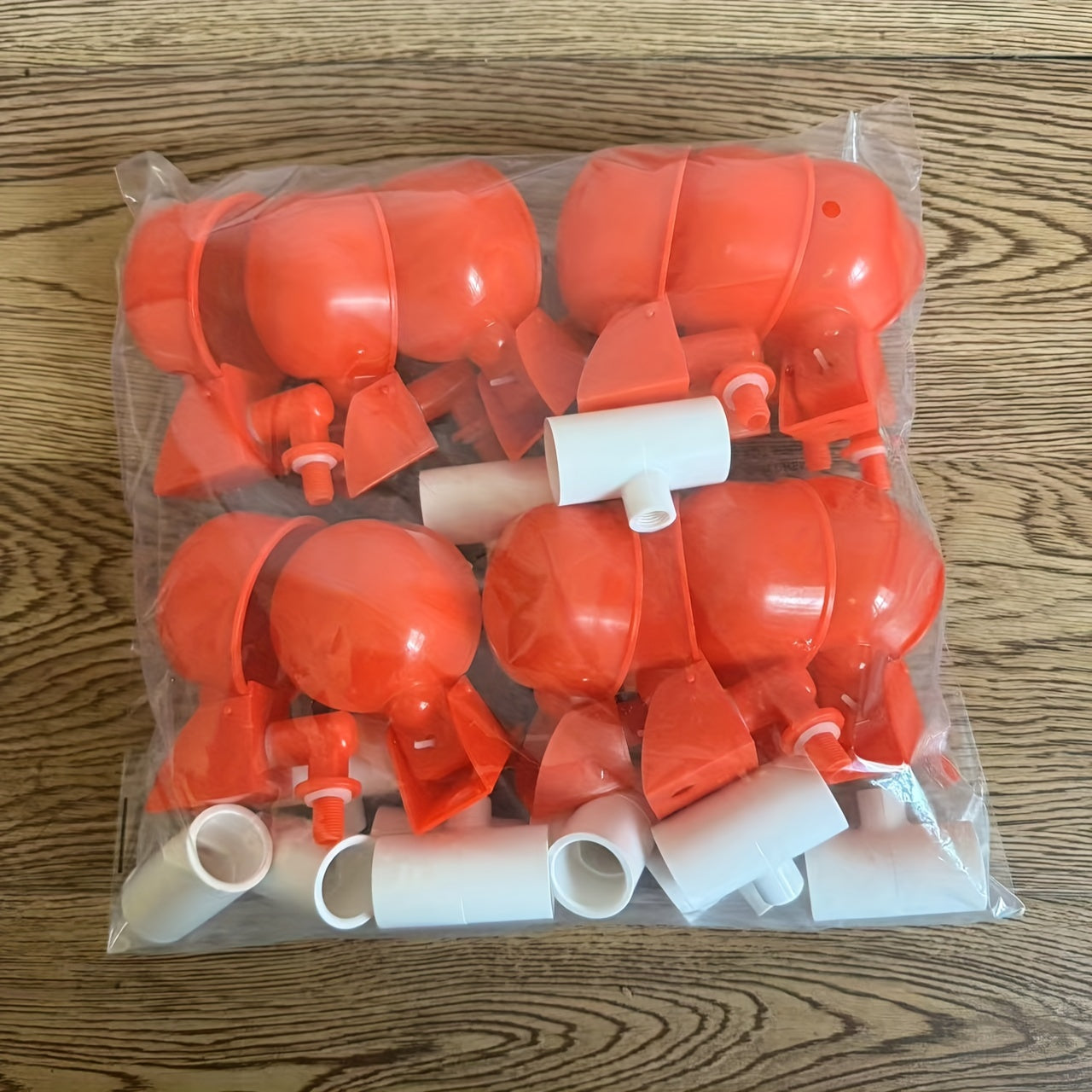 Automatic Poultry Waterer Kit with Leak-Proof PVC Cups for Chickens Ducks Quails and Turkeys